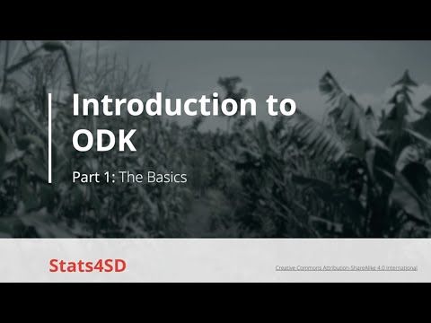 Stats4SD's tweet image. We have a detailed nine-part video series on Introducing ODK on our YouTube channel, which covers all the fundamentals of Open Data Kit (ODK) and mobile data collection. This series is helpful for anyone who may wish to carry out data collection buff.ly/3kQoQkj
