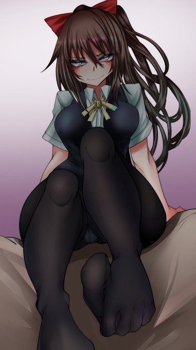 主に黒タイツを描いてるという宣伝
#黒タイツ 