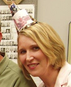 wwyjr's tweet photo. A very happy birthday to my boss, colleague, and friend @TanyaWinegard #50 Is that a transformer birthday hat you have on there, Tanya? #Classic #Leader #WomanForOthers https://t.co/HxOftR5VPX