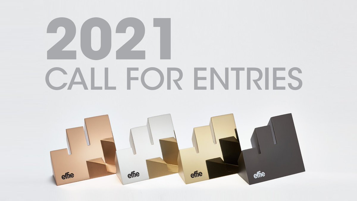 Effie_UK's tweet image. Our 2021 #effieUK Awards open today w/ new categories to reflect the marketing &amp;amp; business challenges faced by all marketers in today's world.  Learn more about this year’s awards here: ow.ly/WBp650DUpWA.  Proud to honour all types of marketing and the people who make it.