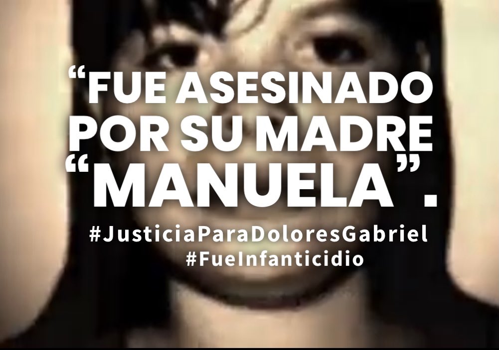 <a href="/CorteIDH/">Corte Interamericana de Derechos Humanos</a> #JusticiaParaDoloresGabriel #FueInfanticido