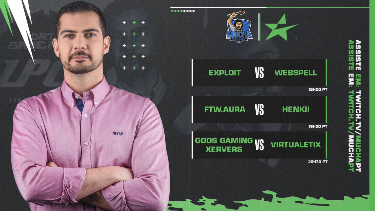 AndreMuchagata's tweet image. A ver se é desta que conseguimos acompanhar mais duas estreias em stream, de equipas a participar na @ESEA. Vou live às 17h40 para acompanhar os seguintes jogos:

18H00 @exploitgg_ x #webSPELL
19H00 @ftwesports.Aura x #Henkii
20H30 @GODsGaminG20.Xervers x #virtualetix