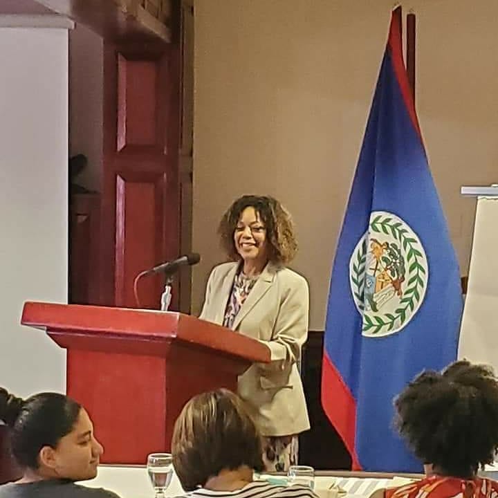 wingspanseminar's tweet photo. Wingspan's International Summit, Belize awarded Dr. Dorothy Bendross-Mindingall for work in domestic violence. Therese Homer, Shamele Jenkins and Elaine Black spoke. #Covidcannotwin#Inthistogether#wewonin2020  https://t.co/sKaB2ZgiLa https://t.co/gMH7IFphfO