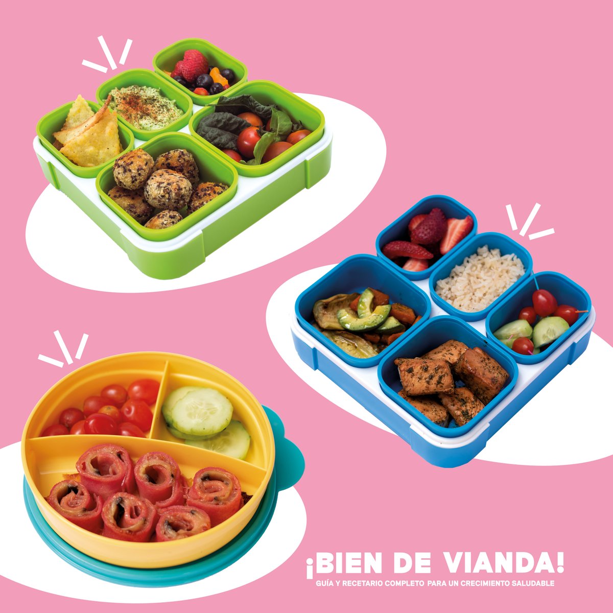 Mañana es lunes y vuelve la pregunta del millón: ¿qué le cocinamos a nuestros hijos en la semana?

Encontrá la respuesta en ¡Bien de vianda! Una guía con recetas y tips de organización para alimentar niños en edad escolar. 

Más información: bit.ly/2OIbyuF