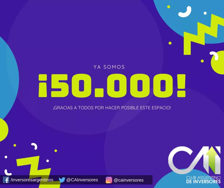 ¡Ya somos 50.000 miembros en nuestro grupo de Facebook! Gracias a todos por hacer posible este espacio.

Si aún no sos parte, te invitamos a sumarte: facebook.com/groups/inverso…