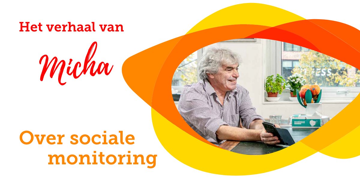 Er loopt bij De ZorgCentrale &amp; <a href="/StichtingATA/">ATA</a>  een pilot #socialemonitoring. De resultaten zijn veelbelovend. Directeur Maarten Klapwijk ging op bezoek bij deelnemers van deze pilot, om te luisteren naar hun bevindingen #innovatie #innovatieindezorg 

dezorgcentrale.nl/het-verhaal-va…