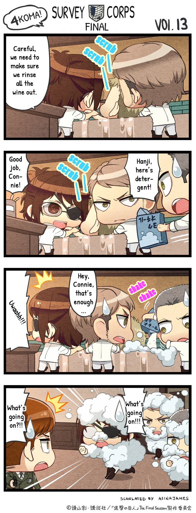 Attack on Titan Wiki - Attack on Titan The Final Season Chimi Chara 4-Koma  Chapter 9 English translations by Alina James (