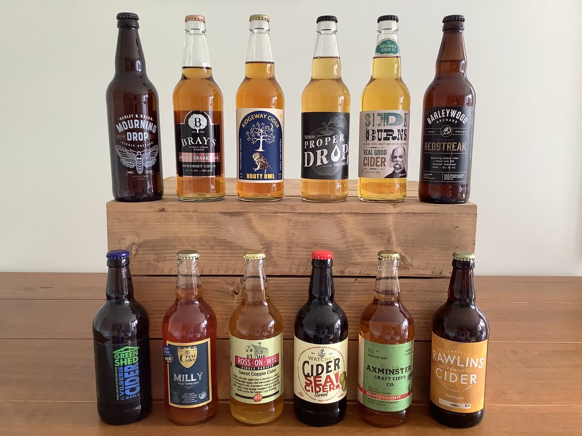 This months taster box is now available on the website 🥳😋 #realcider #WednesdayMotivation #craftcider #SupportSmallBusinesses #supportlocal
