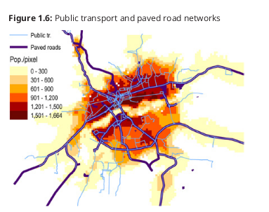 DataTransport1's tweet photo. Les data de cartographie du transport public de #Bamako combinées à autres sources permettent  de faire  relation entre #transport #éducation #santé,ressource naturelle.  A lire dans le rapport Connectivity for Human Capital de la @WorldBankAfrica 
#Mali #Afrique #Mass #OpenData https://t.co/uqU9lmzq6J