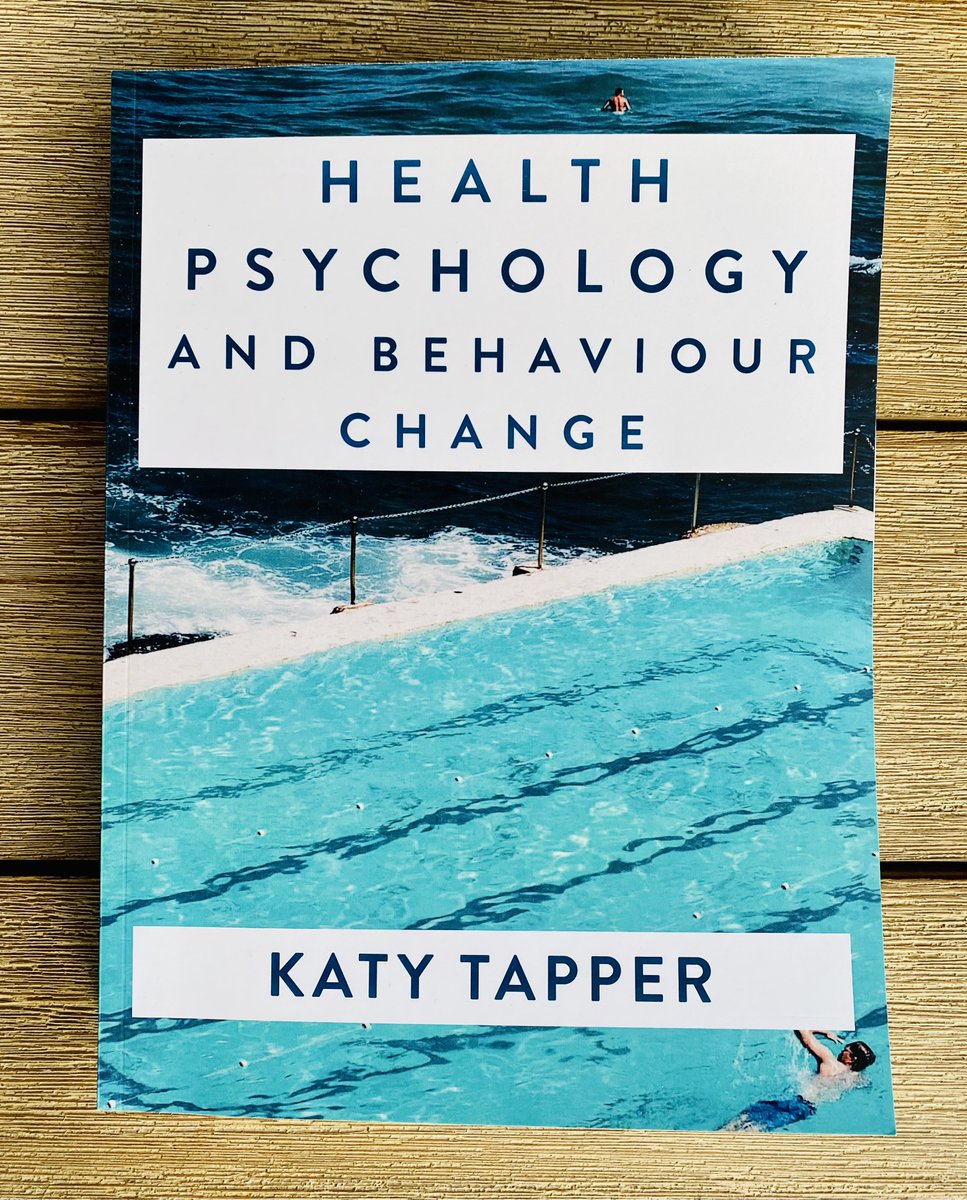 Katy Tapper (@katytapper) on Twitter photo Can’t believe it’s finally finished! My new book on Health Psychology and Behaviour Change! Can’t believe it’s finally finished! My new book on Health Psychology and Behaviour Change!