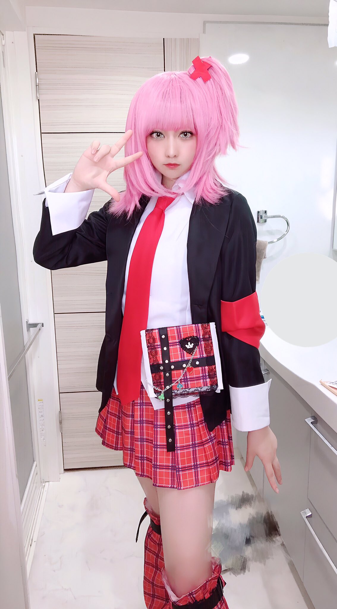 しゅごキャラ 日奈森あむ コスプレ ウィッグ付き - コスプレ