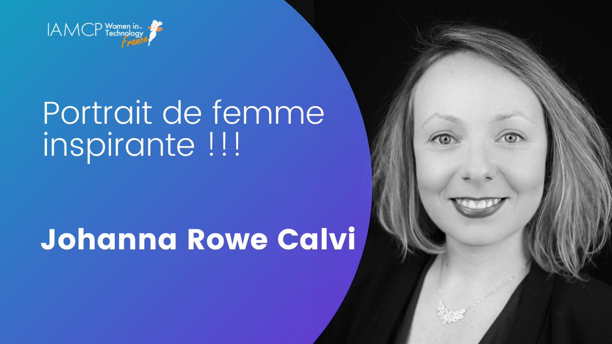 Le WIT poursuit sa série de portraits de femmes et hommes inspirants témoignant l'engagement ou l'illustration des termes Diversité et Inclusion. Aujourd'hui découvrez le portrait de Johanna Rowe Calvi : une femme engagée, passionnée et fascinante
womenintechnologyfrance.com/BlogPosts/2021…