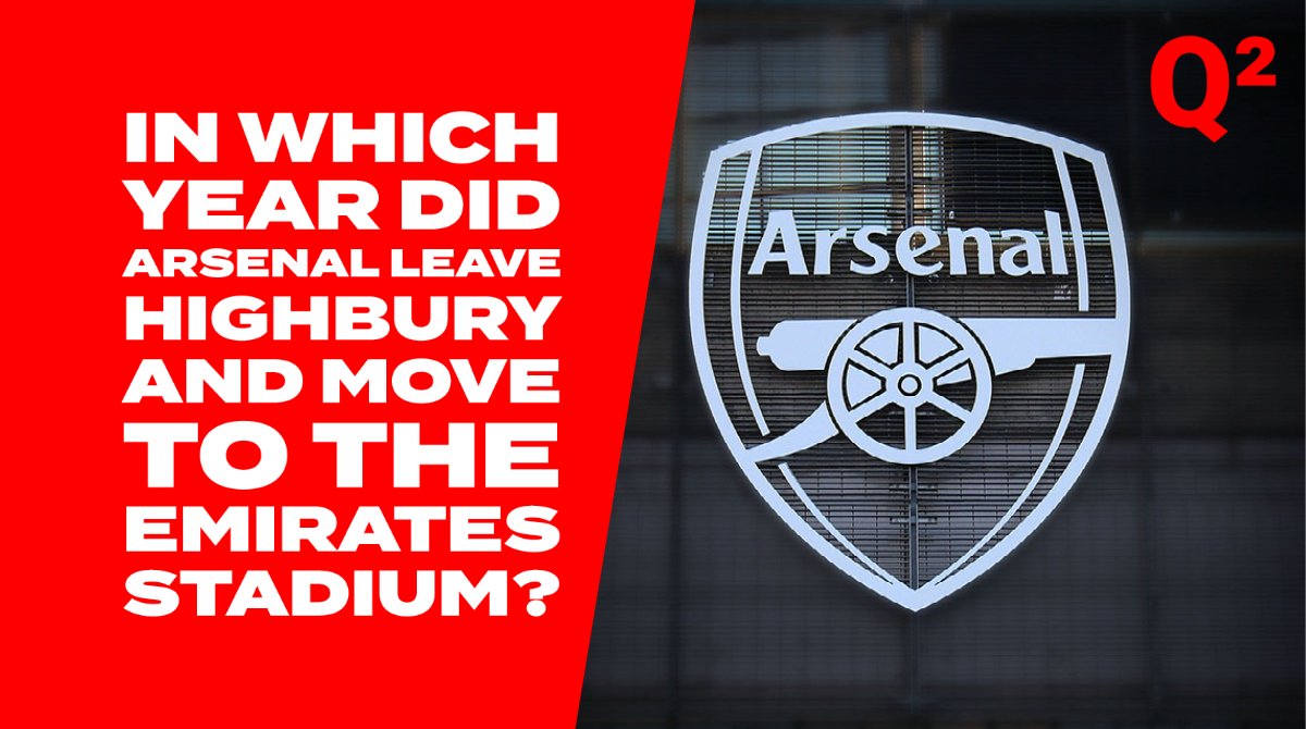 In which year did Arsenal leave Highbury and move to The Emirates Stadium? #football #quiz 
bit.ly/QuizFootball