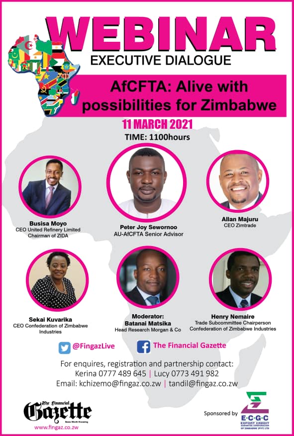 ZimTradeAlerts's tweet photo. #Join the dialogue tomorrow as we unpack AfCFTA opportunities for Zim 🇿🇼 businesses @MajuruZim @BusisaMoyo @sekaikuvarika @czionline @batanaimatsika @HenryNemaire @ZNCCNational @FingazLive https://t.co/tDVVCVsa2V