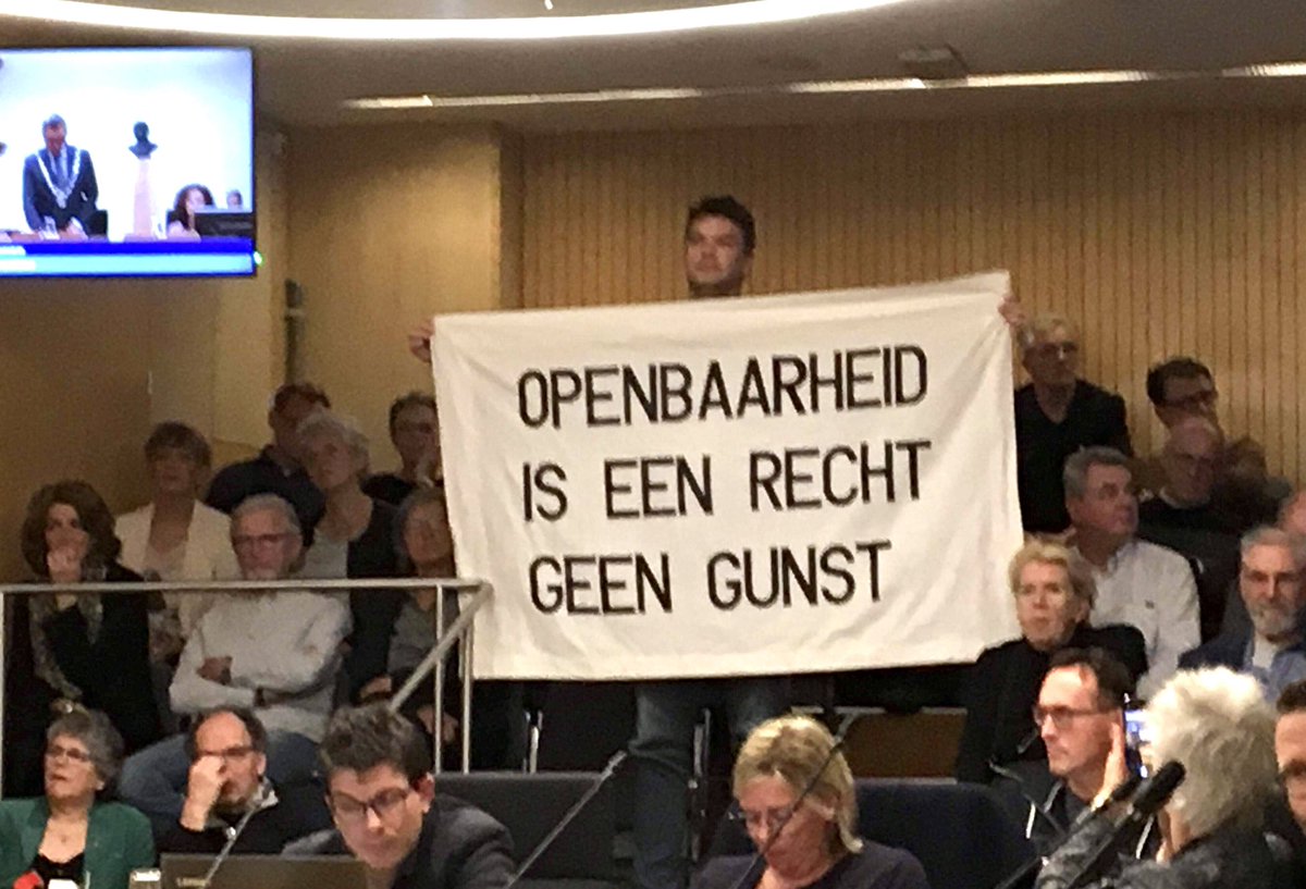 Het hoogste rechtsorgaan van Nederland heeft bepaald dat de Wienen-doctrine illegaal is.
Burgemeester Wienen weigerde integriteitsdocumenten openbaar te maken. De Raad van State is het daar NIET mee eens:
raadvanstate.nl/uitspraken/@12… #wob #haarlem