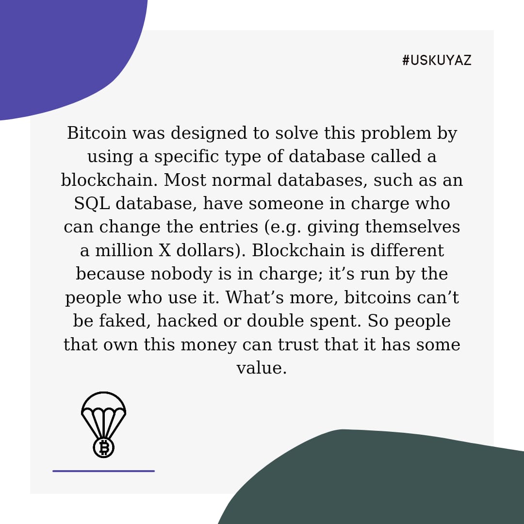 🖥️ Hello everyone, today we gave you information about the concept of Blockchain, we wish you pleasant reading.

#blockchain #Bitcoin