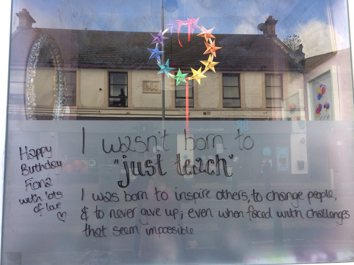 GuidReadsAlva's tweet photo. I wasn’t born to “just teach”
I was born to inspire others, to change people, and to never give up; even when faced with challenges that seem impossible.
Happy birthday Fiona with lots of love 💕
#sponsoredwindow #guidreads #morethanabookshop #wisewords #teaching #bookshop https://t.co/Hjfzg716Mr