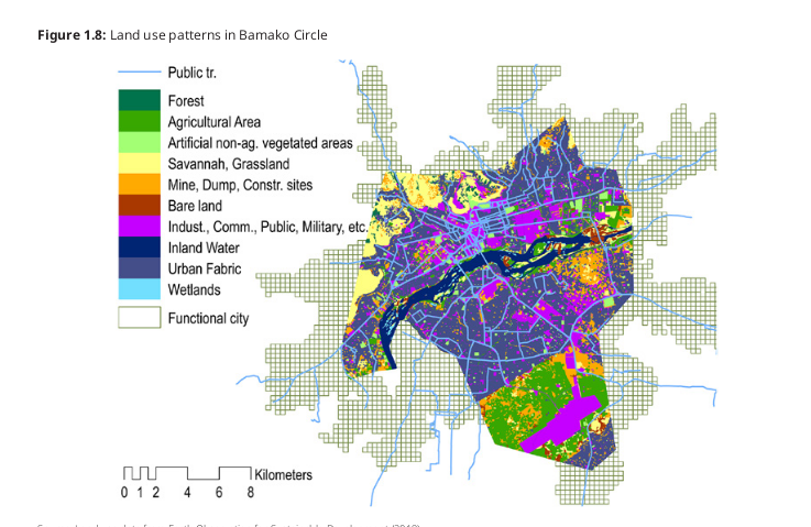 Les data de cartographie du transport public de #Bamako combinées à autres sources permettent  de faire  relation entre #transport #éducation #santé,ressource naturelle.  A lire dans le rapport Connectivity for Human Capital de la <a href="/WorldBankAfrica/">World Bank Africa</a> 
#Mali #Afrique #Mass #OpenData