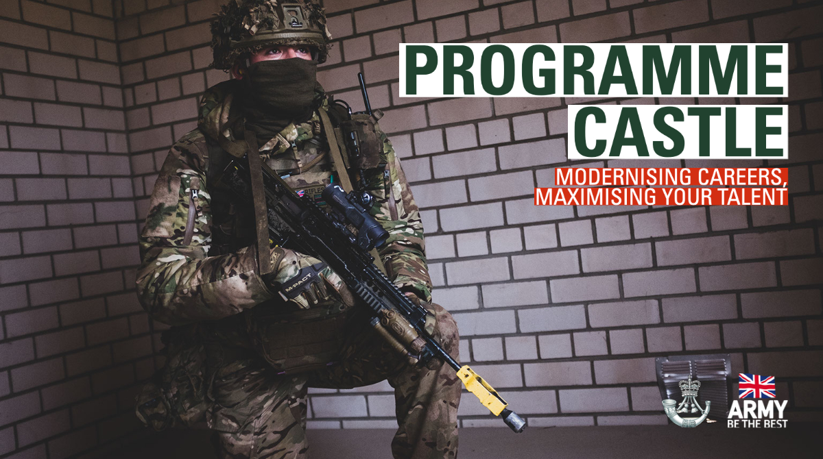 The <a href="/BritishArmy/">British Army 🇬🇧</a> is modernising its approach to career management in order to maximise talent. Barriers are being removed to allow more jobs to be open to more people which means greater opportunities for our Riflemen. Find out more on SWIFT #WeReleasePotential