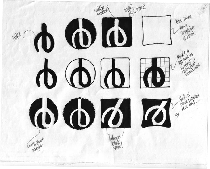 studiografik_uk's tweet photo. Design Work in Progress.
Visualising my ideas for the logo style with rapid and rough scamps. Later I'll start to put down a colour palette. https://t.co/9GDMAu2xZ9
