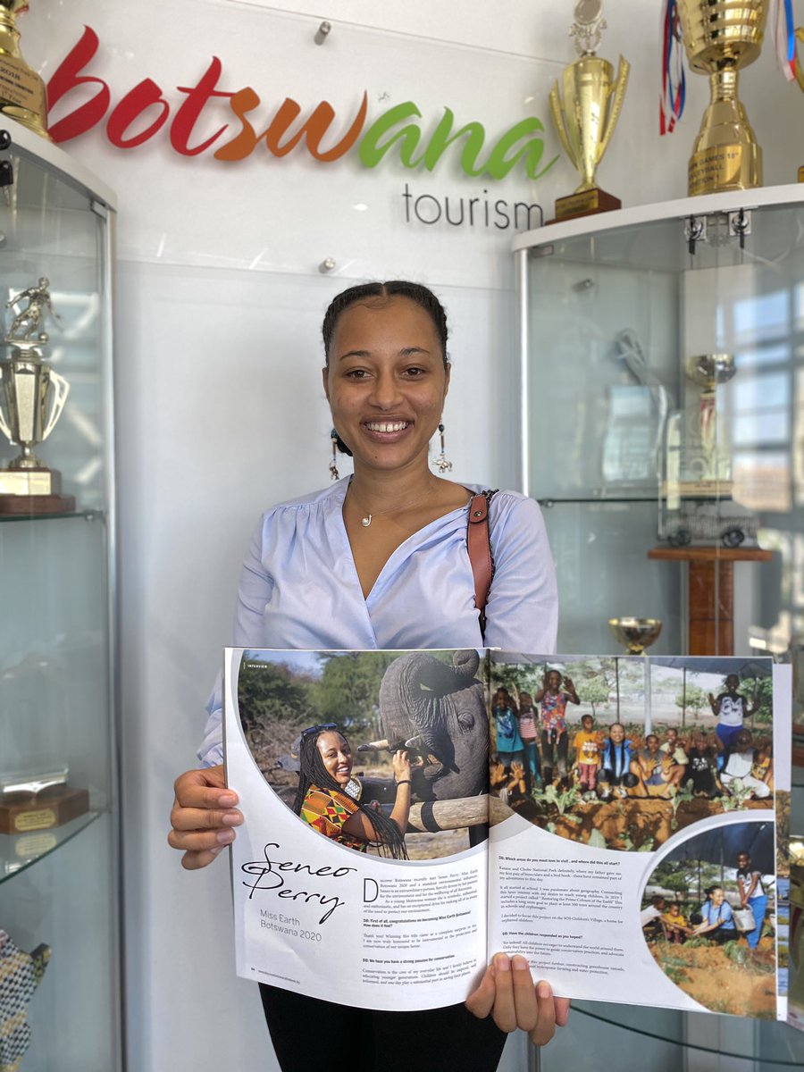 perry_seneo's tweet photo. Got my copies of the latest #Discover #Botswana magazine. If you want your copy get it at any @BotswanaTourism office nation wide and Botswana High Commission Embassies Offices internationally.
#ilovebotswana #peoplewildlifeenvironment https://t.co/K2Ivk9q2mv