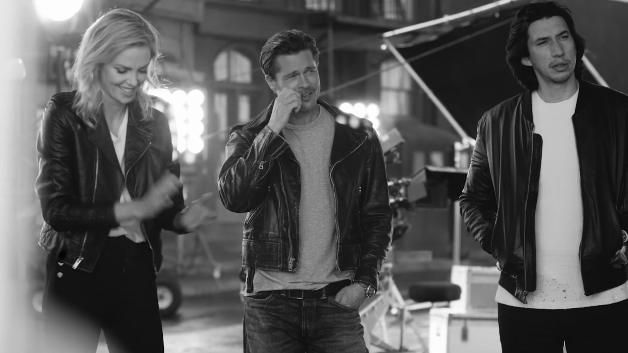 Charlize theron brad pitt clearance commercial