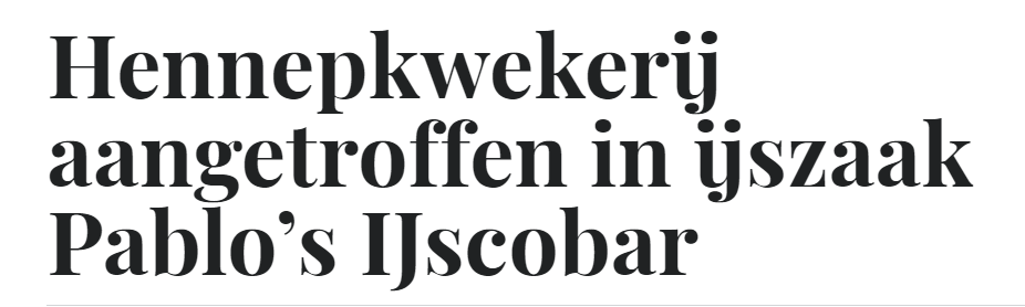 Je verwacht het niet