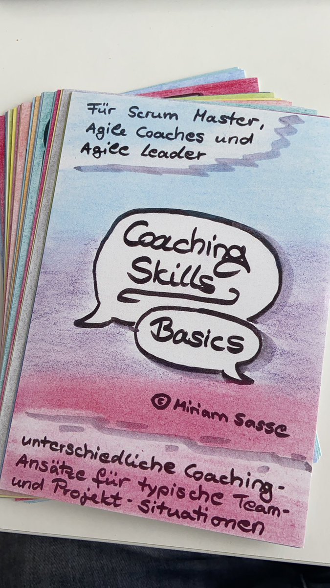 Coaching Skills Basics by @miriam_sasse sehr zu empfehlen! 👍 📚 #agilecoach #agileleader #scrummaster