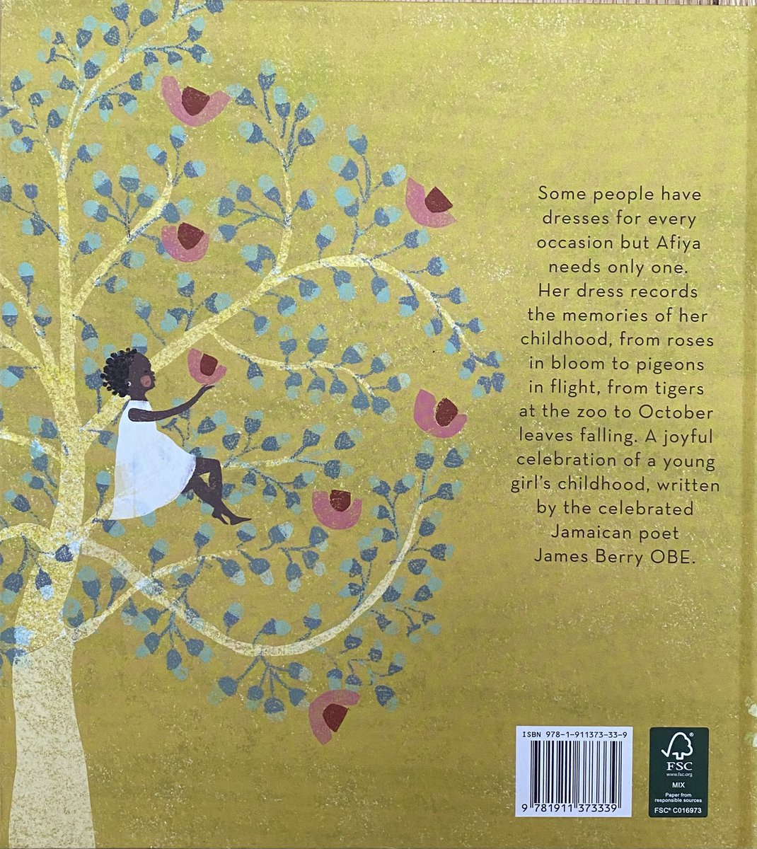 KLovesbooks1's tweet photo. Another delivery from @mirror_write .🥰
This is a gorgeous reimagining of a #JamesBerry poem by Anna Cunha. Afiya’s simple white dress & fine black skin are perfect for reflecting the wonderful natural world around her. Wonderful. @lantanapub @kirstyparker86 https://t.co/4gLZqrBZXv
