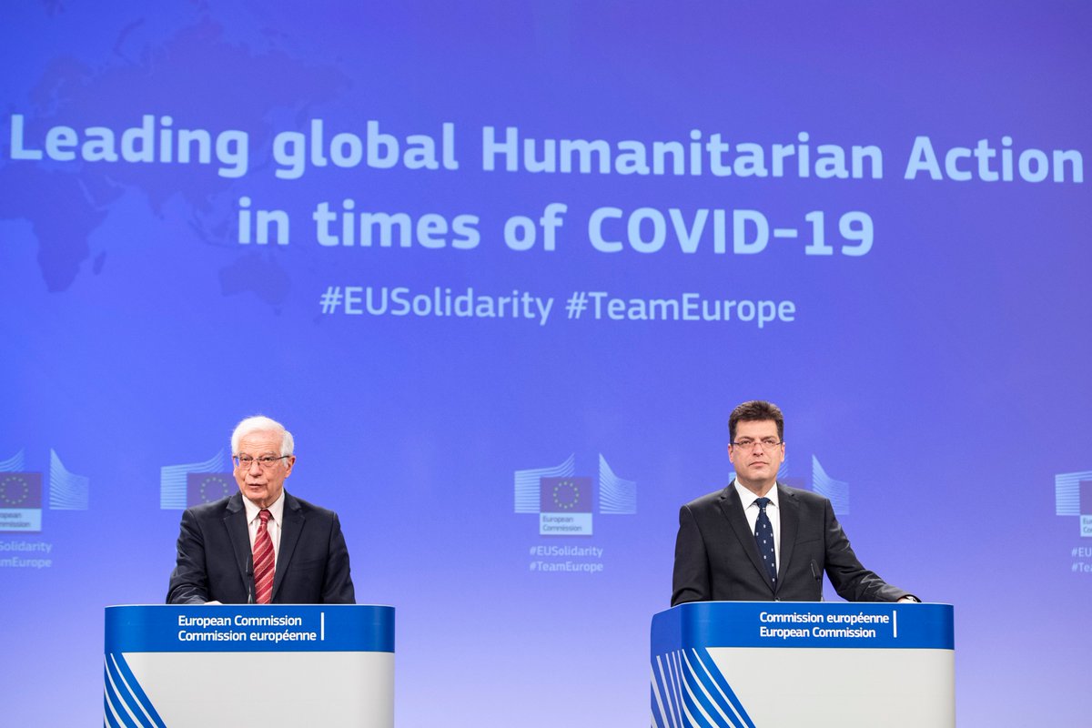 EC_AVService's tweet photo. 📌📢 #Humanitarian action: New outlook for #EU's global aid delivery challenged by #COVID19 😷

📸&amp;📽️ available here: https://t.co/0uhT3d3Xse https://t.co/JXfaXLuqB7