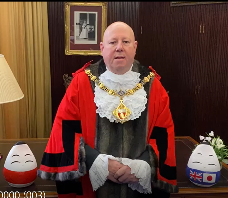 backborwick's tweet photo. The @RBKCMayor pays tribute to the people of Fukushima province @FukushimaLondon commemorating 10 years since the Great Eastern Japan Earthquake @JAPANinUK.  https://t.co/auzh646asb. #FukushimaGarden, @HollandPark_LDN @RBKC Prayer and Reflection #FukushimaPrefecturalAssociation https://t.co/neYuFJAcqF