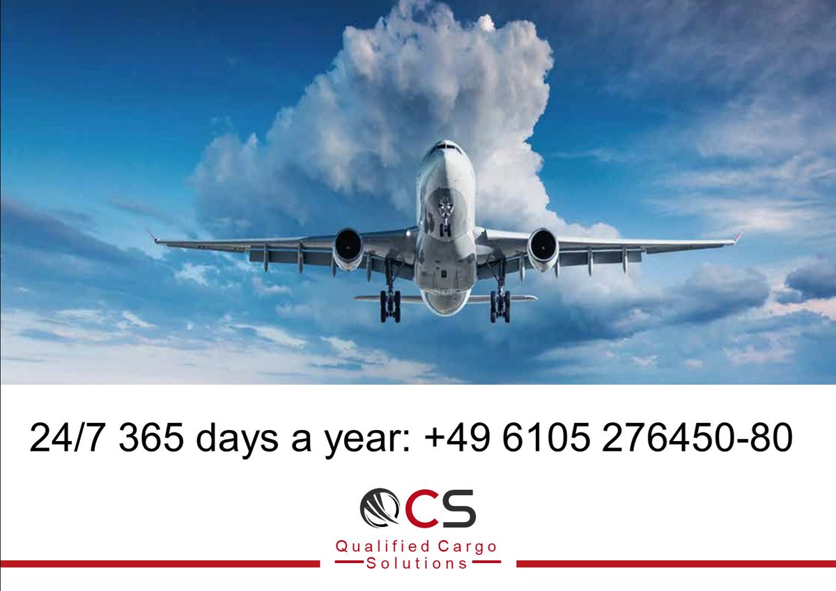 CargoQualified's tweet photo. Qualified Cargo can assist your business. Call us, we will support you ☎ 24/7, 365 days a year: +49 6105 276450-80
#qualifiedcargo #airfreight #import #costefficiency #transportation #supplychain #freight #freightforwarding . #airfreight #Frankfurt #rheinmain #FRA https://t.co/p3oukA0Hfk