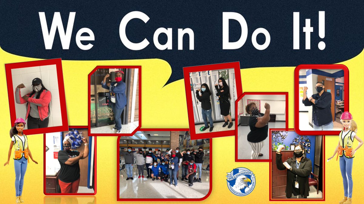 🦅💙Celebrating National Women in Construction Week at The Ridge. 👩‍🔧👷‍♀️We Can Do It!  We are "under construction". 🚧 We Blaze Blue! #IAmCTE #ArchitectureandConstruction🏘️🏠🏛️🏣🚿💡🔌🥵🥶