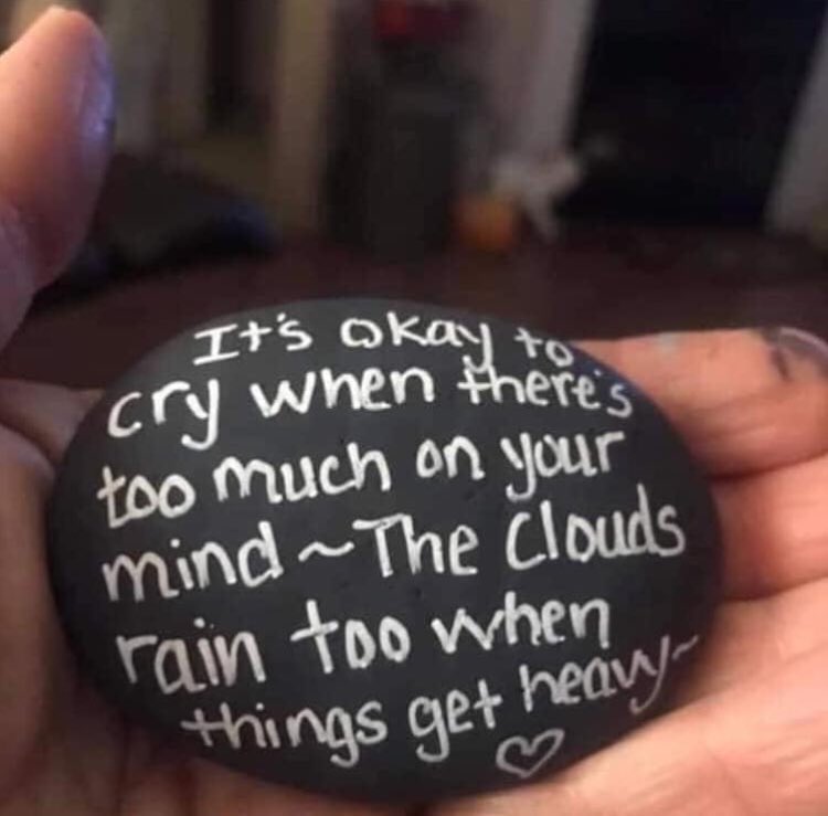 It’s okay not to be okay 🧡