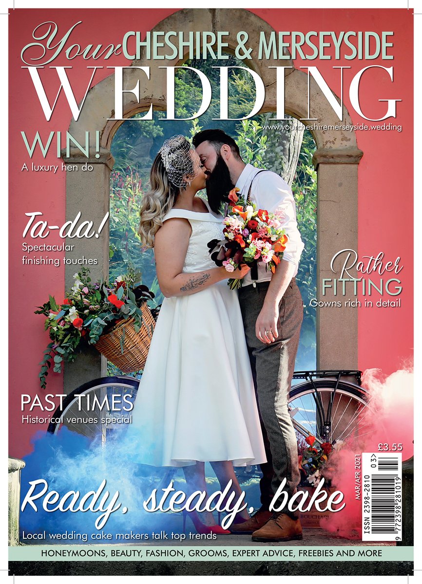 CountyWeddings's tweet image. We've got a brand new issue of @cwm_ycmw Wedding for you this month!
Read it free online at yourcheshiremerseyside.wedding/free-download 

On the cover:
This issue’s cover shot was captured by @BlueBugPhotos in beautiful Portmerion. Discover the full shoot from page 46. #cheshire #merseyside