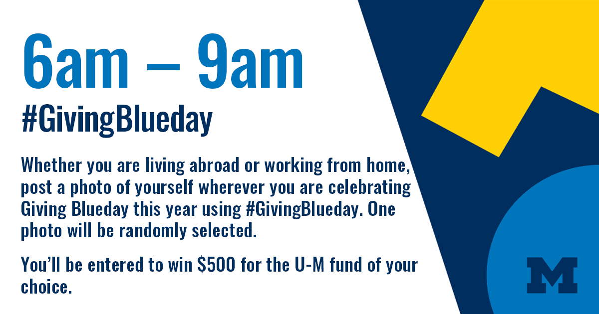 LeadersandBest's tweet photo. Our first #GivingBlueday hourly challenge!

In the next 3 hours, post a photo of yourself wherever you are celebrating this year and use #GivingBlueday. One photo will be randomly selected to win $500 for the fund of their choice! https://t.co/Fz5bpPRT8F