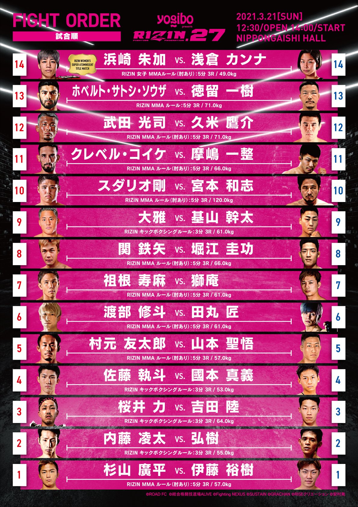 RIZIN FF OFFICIAL on X: 