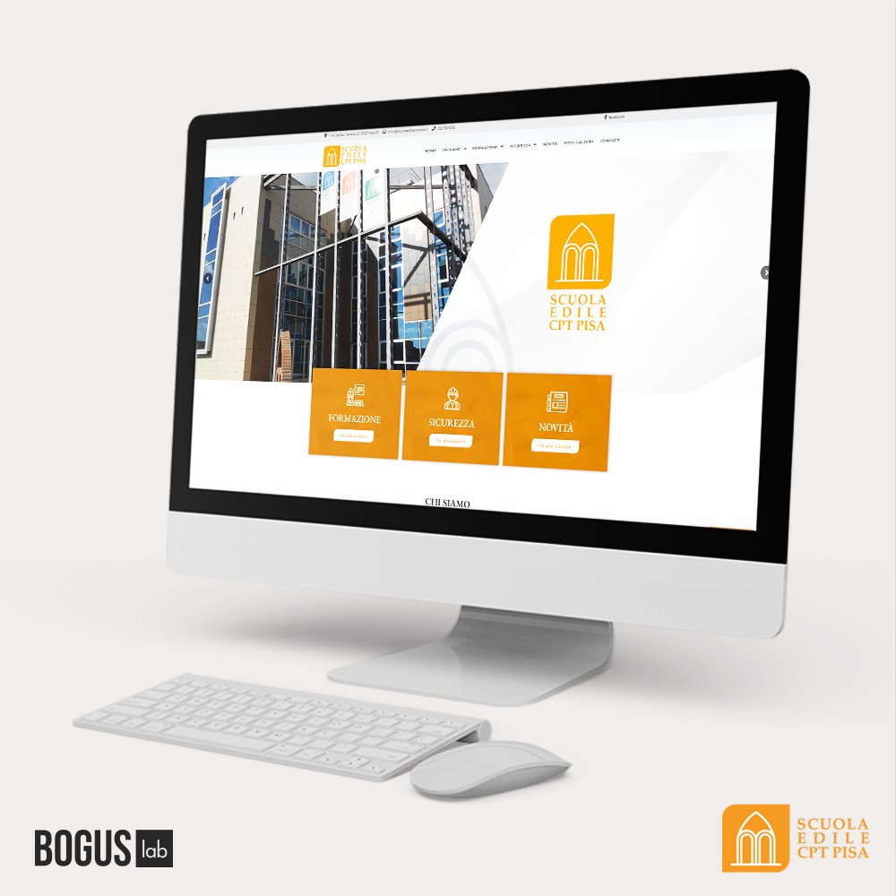 Usabilità, facilità di gestione ed efficacia comunicativa: alla base del nostro progetto per la realizzazione del nuovo sito web di Scuola Edile CPT Pisa! 💻

#BogusLab #web #webdesign #userexperiencedesign