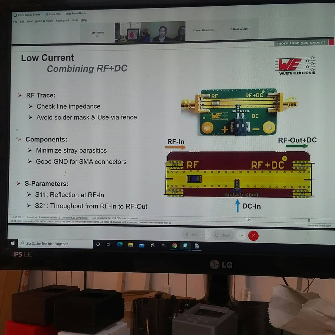 tamhanna's tweet image. #ferritebead #rfblocking in #dcbias applications. Two speakers from #wuerthelektronik delivered this idea - it, similar to #raper's idea of using a diode instead of an LDO, is a #captainobviousstrikesagain candidate but only after you have initially…

📸 instagram.com/p/CMPFzO3Dunw/