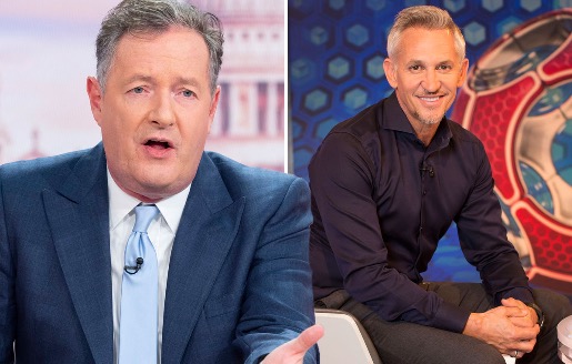 Gary Lineker and Piers Morgan's 'fight' feud, salary rows and boozy nights out