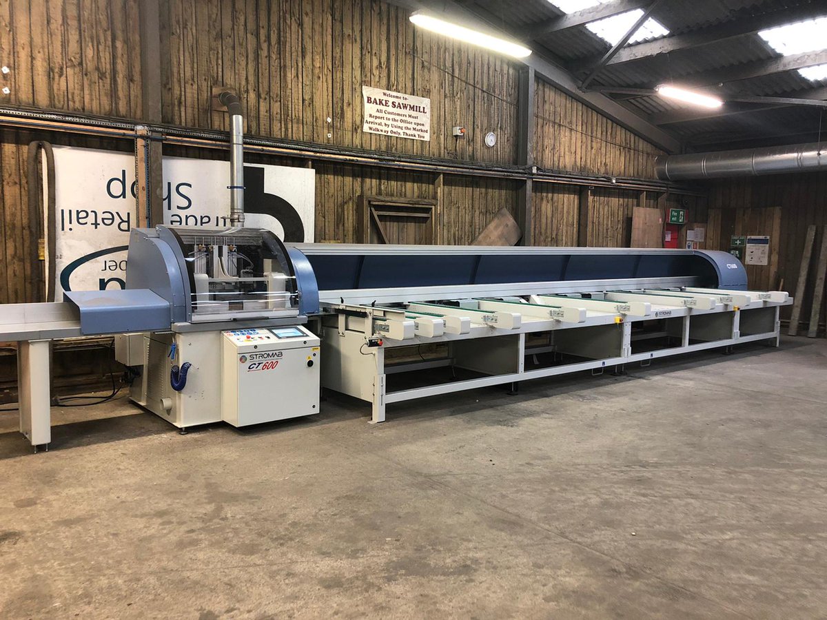 Another successful Stromab CT600 install completed for <a href="/BondTimber/">Bond Timber</a>. These #crosscut saws are very popular for their productivity and accurate cutting! jjsmith.co.uk/new-machinery/…