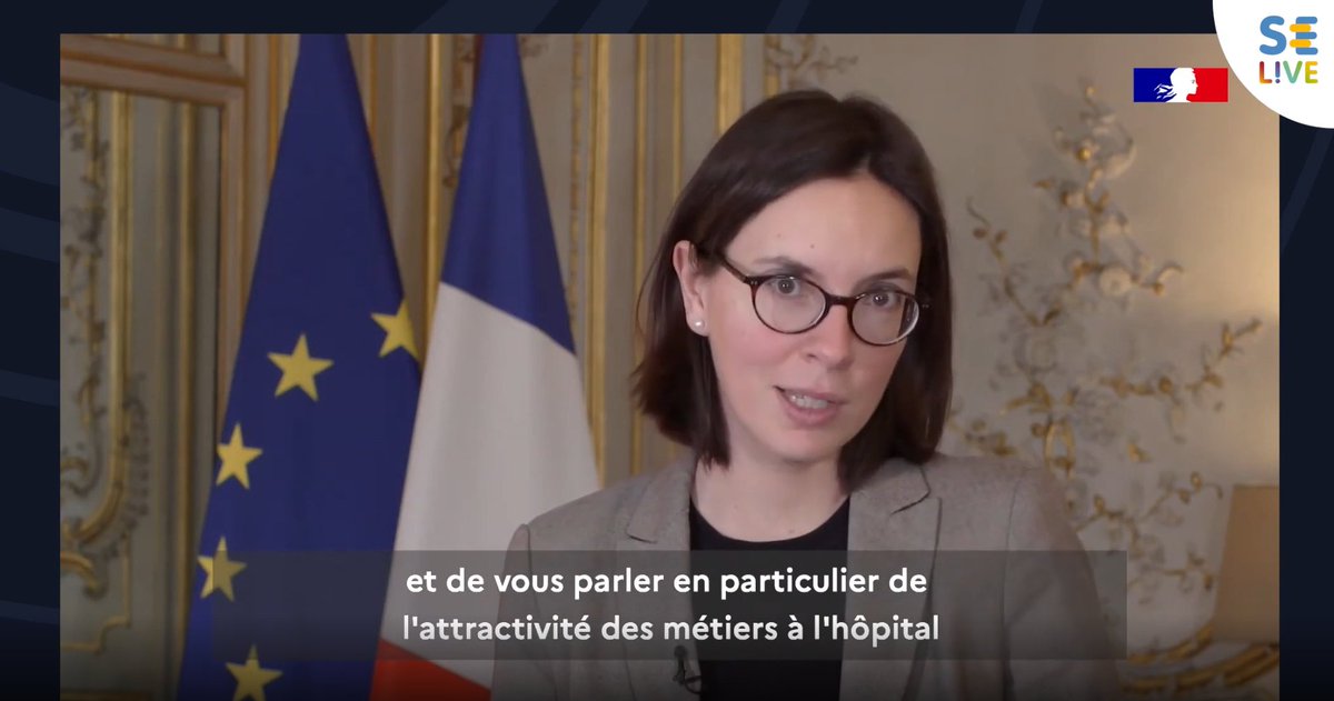 #SANTEXPOLIVE

Vous avez manqué l'intervention de Amélie de Montchalin sur la conférence  "Marque #employeur et enjeux d'image pour les #hôpitaux et #EHPAD publics" ?

Vous pouvez accéder au replay ici ➡ bit.ly/2OEw5Aq

#SANTEXPO #SEL