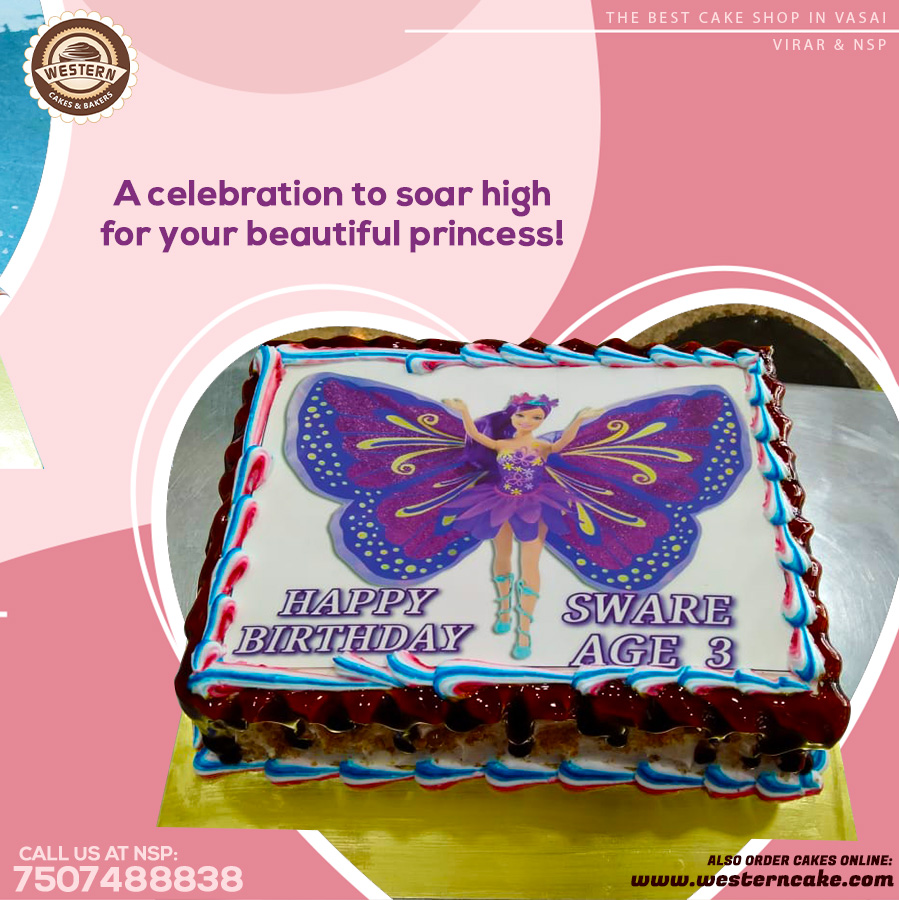 WesternCakes's tweet photo. A celebration to soar high for your beautiful princess!

#cakeshop #cakeshopnearme #cakeshopinnalasopara #chocolate #brown #tasty #dark #toppings #yummy #sweet #chocolates #chocolatelover #cakelover #fruitcake #cakedecorating #customizecakes #dryfruit #onlinecakedelivery https://t.co/wv8goKYXA1