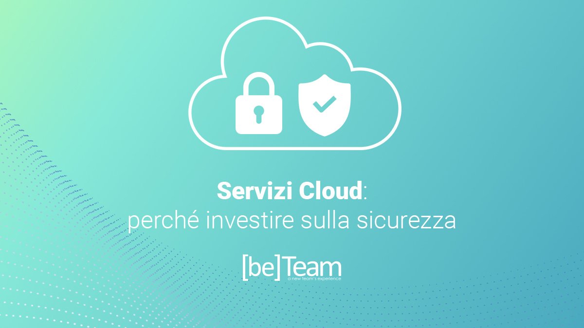 BeTeam_eu's tweet photo. Oggi vi parliamo di #cybersecurity: ecco le ultime novità sulla #sicurezza del #Cloud.

Leggi il nostro ultimo articolo per scoprirle ➡ https://t.co/akmHqmNjIY

#BeTeam #SystemIntegrator https://t.co/MsX1qB5mWu
