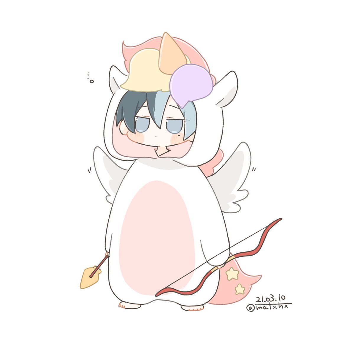 「🦄❄ 」|まっす🍼のイラスト