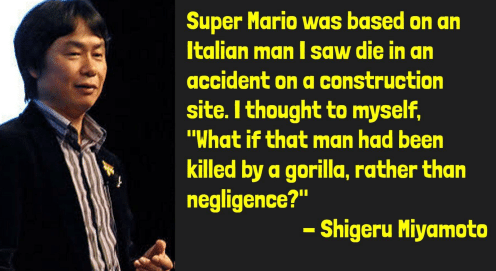 Shigeru Miyamoto never said his most famous quote reveals new research