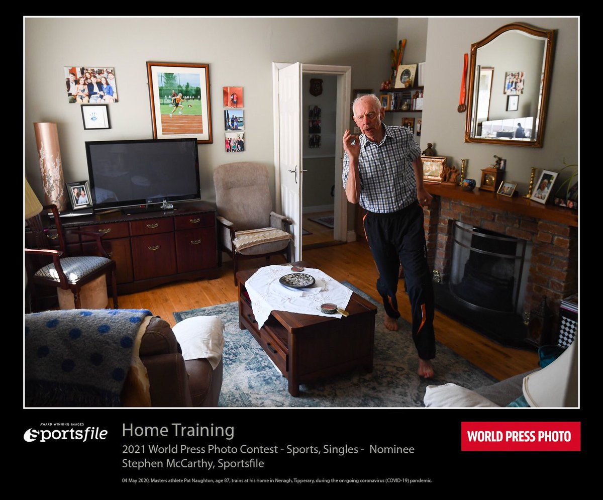 Congratulations to our staff photographer Stephen McCarthy (<a href="/sportsfilesteve/">Stephen McCarthy</a>) on winning at the 2021 World Press Photo Awards (<a href="/WorldPressPhoto/">World Press Photo</a>) with his image 'Home Training' #WPPh2021