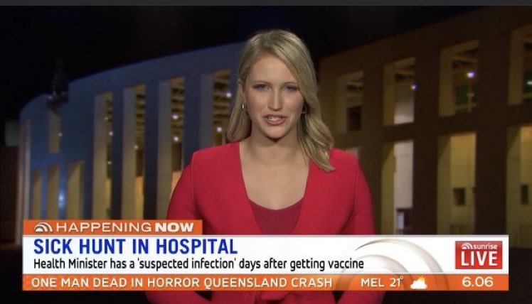 Sure Samantha Armytage you’re leaving the show.  As a parting gift why don’t you write anything you like on the bottom third.