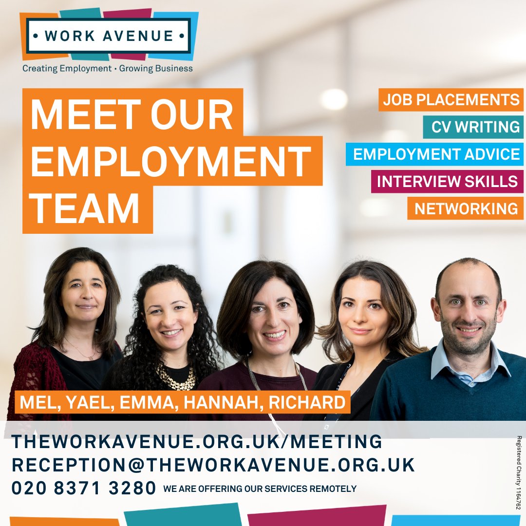theworkavenue's tweet photo. **BOOK A FREE EMPLOYMENT ADVICE MEETING TODAY**

Do you need help with your career? Why not make an appointment with one of our qualified professional employment advisers. 

Book a meeting today by calling us on 020 8371 3280

#Yourroutetosuccess #Employment #CareerAdvice https://t.co/77Irin6w4L