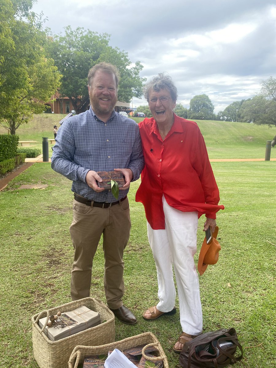 East Metro Labor MLC <a href="/MattSwinbourn/">Matthew Swinbourn</a> accepted the 29,000 postcards and petitions today at Dumas House. Pictured here with Jan from Jarrahdale. #istandwithforests #stopthechop
